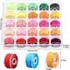 image:imageOutus Assorted Colors 50 Prewound Bobbins Compatible with Brother MachinesAssorted Colors