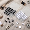 image:imageOutus Assorted Colors 50 Prewound Bobbins Compatible with Brother MachinesBlack White
