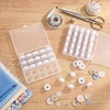 image:imageOutus Assorted Colors 50 Prewound Bobbins Compatible with Brother MachinesWhite
