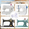 image:imageOutus Assorted Colors 50 Prewound Bobbins Compatible with Brother MachinesWhite