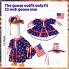 image:imageOutus Beekeeper Goose Outfit Set Bee Goose Clothes for 23 Statue4th of July