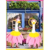 image:imageOutus Beekeeper Goose Outfit Set Bee Goose Clothes for 23 StatuePink Daisy