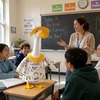 image:imageOutus Beekeeper Goose Outfit Set Bee Goose Clothes for 23 StatueSchool Bus