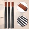 image:imageOutus Bible Ribbon Bookmarks Leather TagSimpleBlackBlack