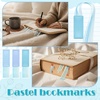 image:imageOutus Bible Ribbon Bookmarks Leather TagSimpleBlackBlue