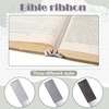 image:imageOutus Bible Ribbon Bookmarks Leather TagSimpleBlackGrey