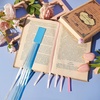 image:imageOutus Bible Ribbon Bookmarks Leather TagSimpleBlackMorandi