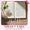 image:imageOutus Bible Ribbon Bookmarks Leather TagSimpleBlackPink