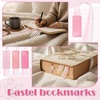 image:imageOutus Bible Ribbon Bookmarks Leather TagSimpleBlackPink