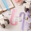 image:imageOutus Bible Ribbon Bookmarks Leather TagSimpleBlackPink