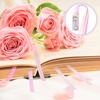 image:imageOutus Bible Ribbon Bookmarks Leather TagSimpleBlackPurple