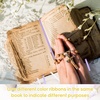 image:imageOutus Bible Ribbon Bookmarks Leather TagSimpleBlackPurple