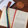 image:imageOutus Bible Ribbon Bookmarks Leather TagSimpleBlackYellow blue red green