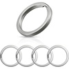 image:image5 Pcs Titanium Key Rings Split Rings 25 mm Split Keyrings for Home Car Key