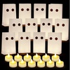 image:imageOutus 24 Pcs Luminaries Paper Bags with LED Tea Lights Pumpkin ExpressionGhost Expression