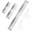 image:imageOutus 3 Pcs Stainless Diamond Painting Ruler Steel 5d Drawing Mesh Ruler