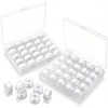 image:imageOutus Assorted Colors 50 Prewound Bobbins Compatible with Brother MachinesWhite