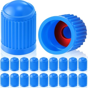 image:imageOutus 20 Pcs Tire Valve Stem Caps Universal Tire CapsBlackBlue