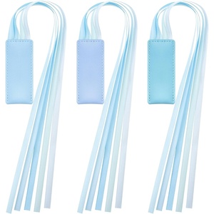 image:imageOutus Bible Ribbon Bookmarks Leather TagSimpleBlackBlue