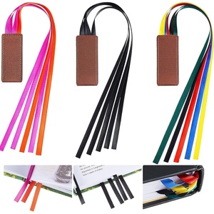 image:imageOutus Bible Ribbon Bookmarks Leather TagSimpleBlackRetro