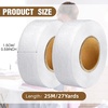 image:imageOutus 2 Rolls Hemming Tape Fabric Adhesive Hem Iron on NoSew Hemming Tape for Pants Each 12 Inch27 Yards EachLight White Heavy White