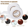 image:imageOutus 2 Rolls Hemming Tape Fabric Adhesive Hem Iron on NoSew Hemming Tape for Pants Each 12 Inch27 Yards EachLight White Heavy White