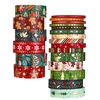 image:imageOutus 21 Rolls Christmas Gold Foil Holiday Washi Tape Decorative Retro21
