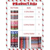 image:imageOutus 21 Rolls Christmas Gold Foil Holiday Washi Tape Decorative Retro21