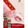 image:imageOutus 21 Rolls Christmas Gold Foil Holiday Washi Tape Decorative Retro21