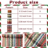 image:imageOutus 21 Rolls Christmas Gold Foil Holiday Washi Tape Decorative Retro21