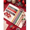 image:imageOutus 21 Rolls Christmas Gold Foil Holiday Washi Tape Decorative Retro21