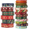 image:imageOutus 21 Rolls Christmas Gold Foil Holiday Washi Tape Decorative Retro21