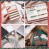 image:imageOutus 21 Rolls Christmas Gold Foil Holiday Washi Tape Decorative Retro21