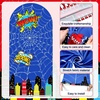 image:imageOutus Spider Web Arch Backdrop Cover Balloons Skyscraper City Boxes Set 72ft6ft Birthday Party Decorations for Photo Props Indoor Outdoor Cosplay Wedding Baby Shower Halloween Backdrop DecorSpider Web