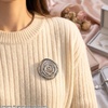 image:image1 PCS Gold Spiral Swirl Brooch Women Minimalist Anniversary Fashion Pinssilver