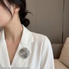 image:image1 PCS Gold Spiral Swirl Brooch Women Minimalist Anniversary Fashion Pinssilver