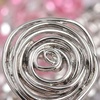 image:image1 PCS Gold Spiral Swirl Brooch Women Minimalist Anniversary Fashion Pinssilver