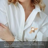 image:imageCrystal Pearl Brooches and Pins for Women Wedding Christmas Teacher Appreciation Gift3 colors