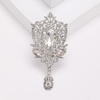 image:imageEzing 6 Pcs Rhinestone Crystal Brooch Set for Wedding Bridal Bouquet Jewelry Brooches Lot