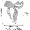 image:imageGold Brooch for Women Elegant Bow Brooch Pin Vintage Brooches for Women Fashion Large Ribbon Knot Jewelry Lapel PinSilver