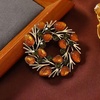 image:imageHalloween Thanksgiving Fall Christmas Theme Crystal Brooch Set with Rhinestone Crystal Halloween Thanksgiving Fall Christmas OrnamentAutumn Thanksgiving Style