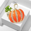 image:imageHalloween Thanksgiving Fall Christmas Theme Crystal Brooch Set with Rhinestone Crystal Halloween Thanksgiving Fall Christmas OrnamentAutumn Thanksgiving Style