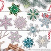image:imageHalloween Thanksgiving Fall Christmas Theme Crystal Brooch Set with Rhinestone Crystal Halloween Thanksgiving Fall Christmas OrnamentSnowflake