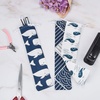 image:imageOutus 20 Pcs Straw Carrying Case Chopstick Bag Canvas Nature Beige MixNature Beige Mix