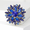 image:imageTrendy Large Rhinestone Flower Brooches 8color for Women Luxury Office Party Casual Pins Jewelry Accessories GiftsBlue