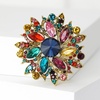 image:imageTrendy Large Rhinestone Flower Brooches 8color for Women Luxury Office Party Casual Pins Jewelry Accessories GiftsMulticolor