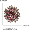 image:imageTrendy Large Rhinestone Flower Brooches 8color for Women Luxury Office Party Casual Pins Jewelry Accessories GiftsPurple
