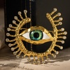 image:imageVintage Evil Eye Brooch Pin Good Lucky Crystal CZ Evil Eye Lapel Pin for Women Unique Rhinestone Big Devils Eye Brooch Wedding Party Birthday Coat Suit Dress Accessories Giftsgreen