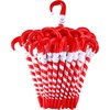 image:imageOutus 40 Pcs Christmas Candy Cane Pens Bulk Snowman Ballpoint Pens