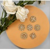 image:image1236 Pieces Wedding Bouquet Brooches for Women Fashion Rhinestone Bulk Flower Brooch Pins for CraftsGold12pieces